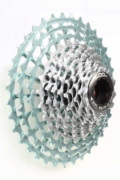 11-34 Kassette 12-fach passend für SHIMANO DURA-ACE/ Di2 grün 148g